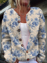 Renaya™ | Women’s Vintage Knit Cardigan Sweater