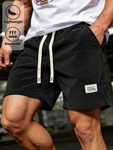 Arthuro | Men's Casual Corduroy Lace Shorts