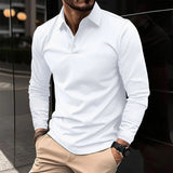 Luca | Men's Smart Casual Long-Sleeved Polo