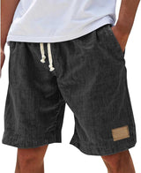 Lucas | Men's Casual Summer Lace Shorts, Elastic Waist
