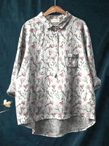 Emmie | Floral Serenity Shirt