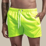 Florian | Men's Drawstring Swim Shorts Regular Fit, Elastic Waist, Pockets