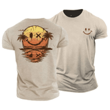 Tyler | Men's Summer Smiley Beach T-Shirt